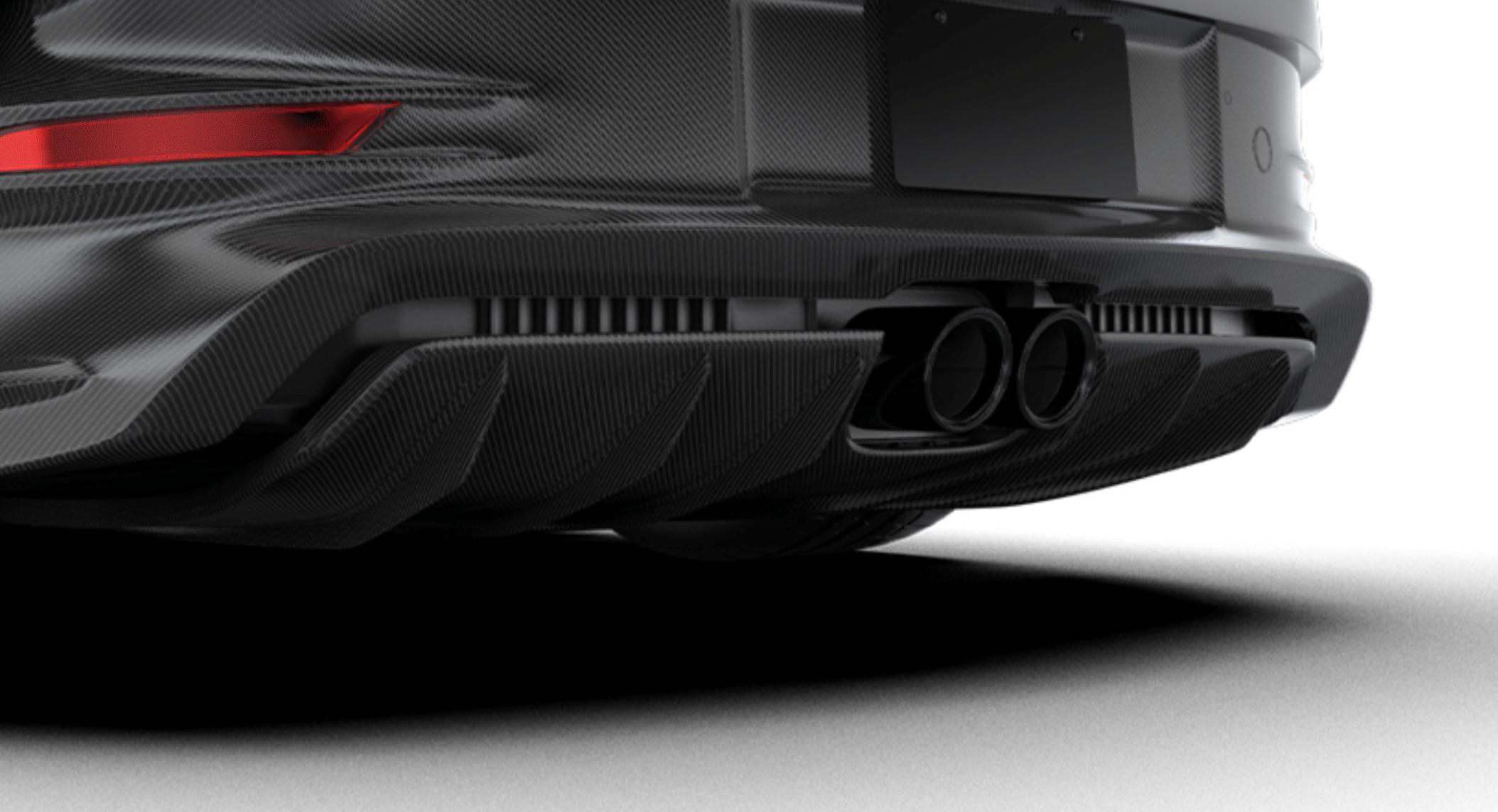Porsche 992 GT3 RS-Lower Diffuser